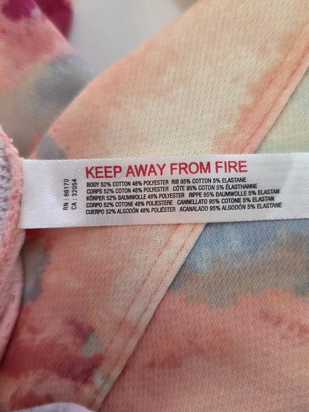 Free People Movement "All That" Wide Leg Tie Dye Printed Pants Athleisure SZ XS - Picture 6 of 9
